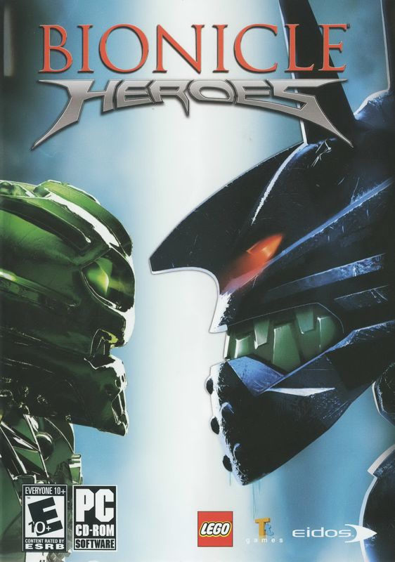 Bionicle Heroes box art for Wii